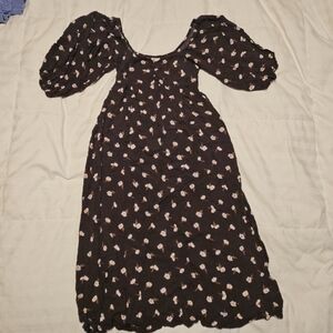 Billabong ditsy floral long midi dress